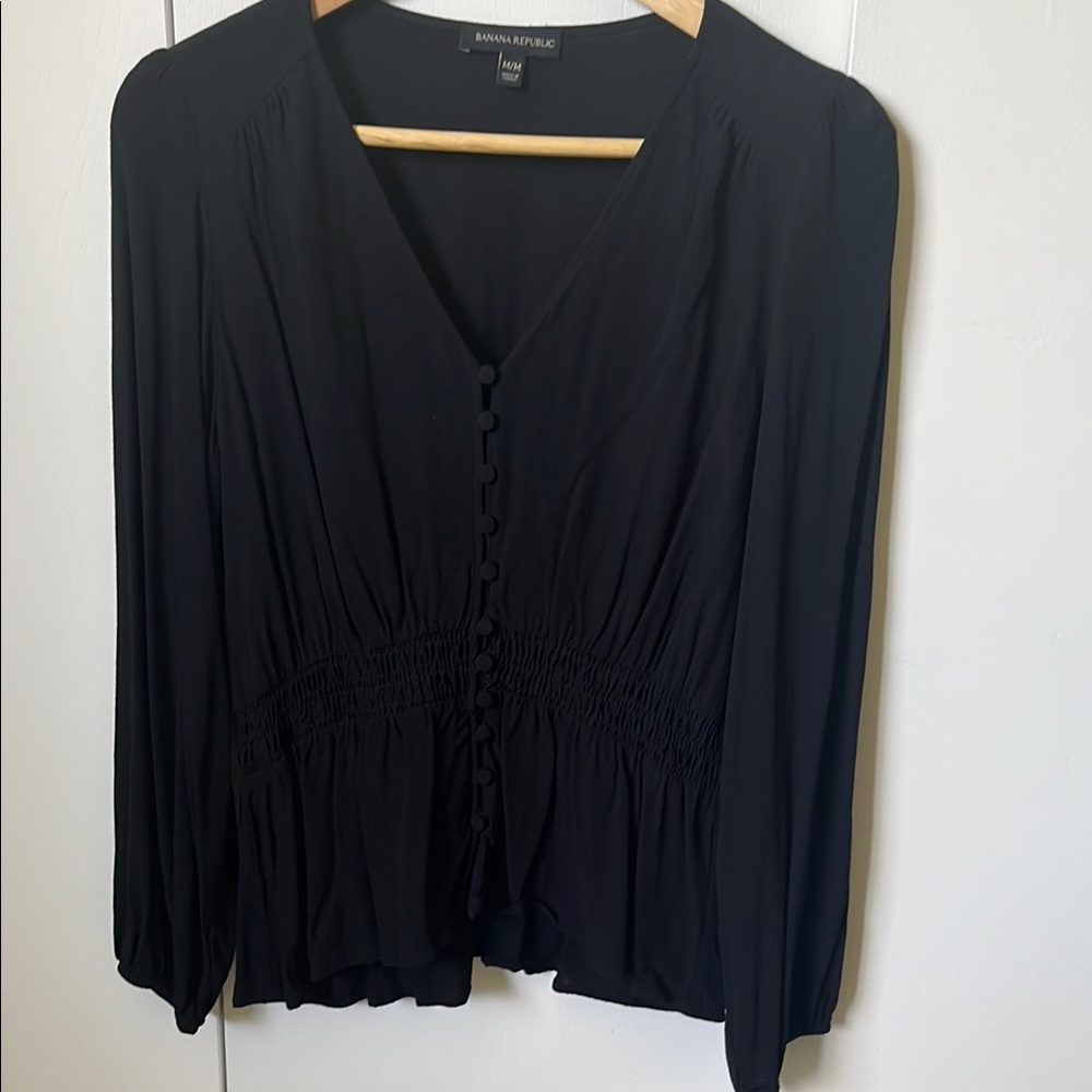 Banana Republic Black Women's Blouse